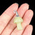 1 Piece 15 * 20mm Artificial Crystal Natural Stone Agate Mushroom Pendant