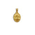 1 Piece 15.5*22.3mm 15*17.5mm 304 Stainless Steel 24K Gold Plated Human Cross Pendant