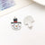 1 Piece 16 * 21mm 18 * 20mm 18 * 21mm Alloy Snowman Snowflake Elk Pendant