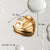 1 Piece 16.2*20.8mm 23.9*37mm 25.3*24.5mm Copper 18K Gold Plated Heart Shape Polished Pendant