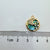 1 Piece 16mm Copper Shell 18K Gold Plated Rabbit Star Moon Pendant