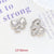 1 Piece 17*13mm 19*16mm 23 * 20mm Alloy Rhinestones Heart Shape Rose Bow Knot Polished Pendant