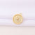 1 Piece 17*14mm Copper 18K Gold Plated Round Polished Pendant