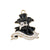 1 Piece 17 * 20mm 25*32mm 30*25mm Alloy Crow Moon Pendant