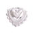 1 Piece 18*19mm 304 Stainless Steel Heart Shape Pendant