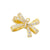 1 Piece 19*15mm 20.5*18mm 9 * 11mm Hole 1~1.9mm Brass Zircon 18K Gold Plated Flower Butterfly Bow Knot Polished Pendant