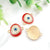 1 Piece 19*16mm Alloy Devil's Eye Pendant