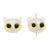 1 Piece 19 * 16mm Hole 3~3.9mm Arylic Cat Beads