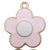 1 Piece 19 * 21mm 20*22MM 25*25mm Alloy Flower Polished Pendant