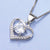 1 Piece 20*15mm Copper Zircon Heart Shape Pendant