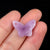 1 Piece 20*15mm Natural Stone Crystal Butterfly Pendant