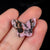 1 Piece 20*15mm Natural Stone Crystal Butterfly Pendant