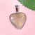 1 Piece 20*20mm Natural Stone Heart Shape Pendant