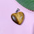 1 Piece 20*20mm Natural Stone Heart Shape Pendant