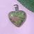 1 Piece 20*20mm Natural Stone Heart Shape Pendant