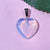 1 Piece 20*20mm Natural Stone Heart Shape Pendant