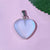 1 Piece 20*20mm Natural Stone Heart Shape Pendant