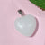 1 Piece 20*20mm Natural Stone Heart Shape Pendant