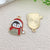 1 Piece 20*31mm 24*29mm 28*29mm Alloy Penguin Christmas Tree Santa Claus Pendant