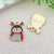 1 Piece 20*31mm 24*29mm 28*29mm Alloy Penguin Christmas Tree Santa Claus Pendant