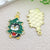 1 Piece 20*31mm 24*29mm 28*29mm Alloy Penguin Christmas Tree Santa Claus Pendant