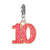 1 Piece 20*35mm Alloy Letter Number Pendant