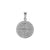 1 Piece 22*33mm 304 Stainless Steel Compass Hammered Pendant