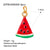 1 Piece 23mm Diameter 10mm Diameter 8mm 304 Stainless Steel Star Strawberry Boots Pendant