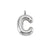 1 Piece 24mm 304 Stainless Steel Letter Pendant Chain