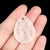 1 Piece 25 * 33mm Natural Stone Crystal Agate Water Droplets Pendant