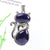 1 Piece 25*45MM Alloy Natural Stone Crystal Cat Pendant