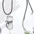 1 Piece 25*45MM Alloy Natural Stone Crystal Cat Pendant