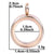 1 Piece 304 Stainless Steel 18K Gold Plated Circle Solid Color Polished Pendant