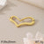 1 Piece 304 Stainless Steel 18K Gold Plated Heart Shape Pendant