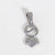 1 Piece 304 Stainless Steel 316 Stainless Steel  Water Droplets Waves Heart Shape Pendant