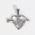 1 Piece 304 Stainless Steel 316 Stainless Steel  Water Droplets Waves Heart Shape Pendant