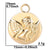 1 Piece 304 Stainless Steel Angel Pendant