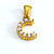 1 Piece 304 Stainless Steel Artificial Pearls 18K Gold Plated Letter Polished Pendant