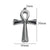 1 Piece 304 Stainless Steel Cross Pendant