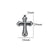 1 Piece 304 Stainless Steel Cross Pendant