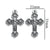 1 Piece 304 Stainless Steel Cross Pendant