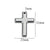 1 Piece 304 Stainless Steel Cross Pendant