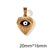 1 Piece 304 Stainless Steel Devil's Eye Pendant