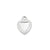 1 Piece 304 Stainless Steel Heart Shape Pendant