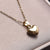 1 Piece 304 Stainless Steel Heart Shape Pendant