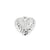 1 Piece 304 Stainless Steel Heart Shape Pendant