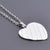 1 Piece 304 Stainless Steel Heart Shape