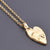 1 Piece 304 Stainless Steel Heart Shape