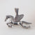 1 Piece 304 Stainless Steel Horse Pendant