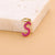 1 Piece 304 Stainless Steel Letter Pendant Chain